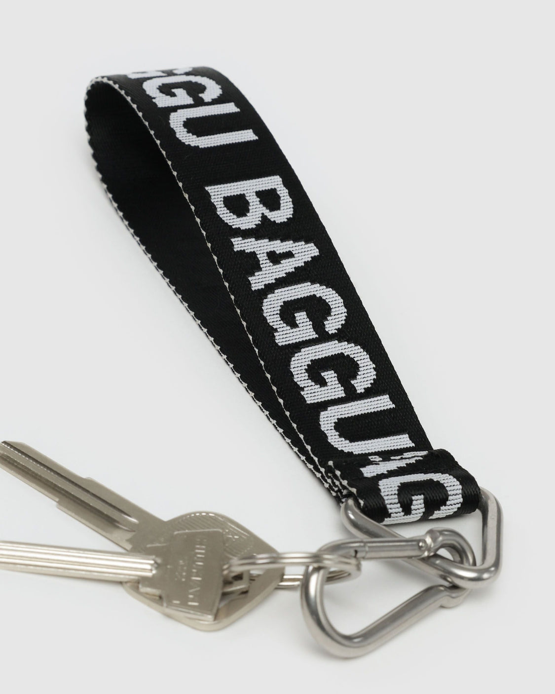 Logo Keychain - Black and White - Easy Carry Accent