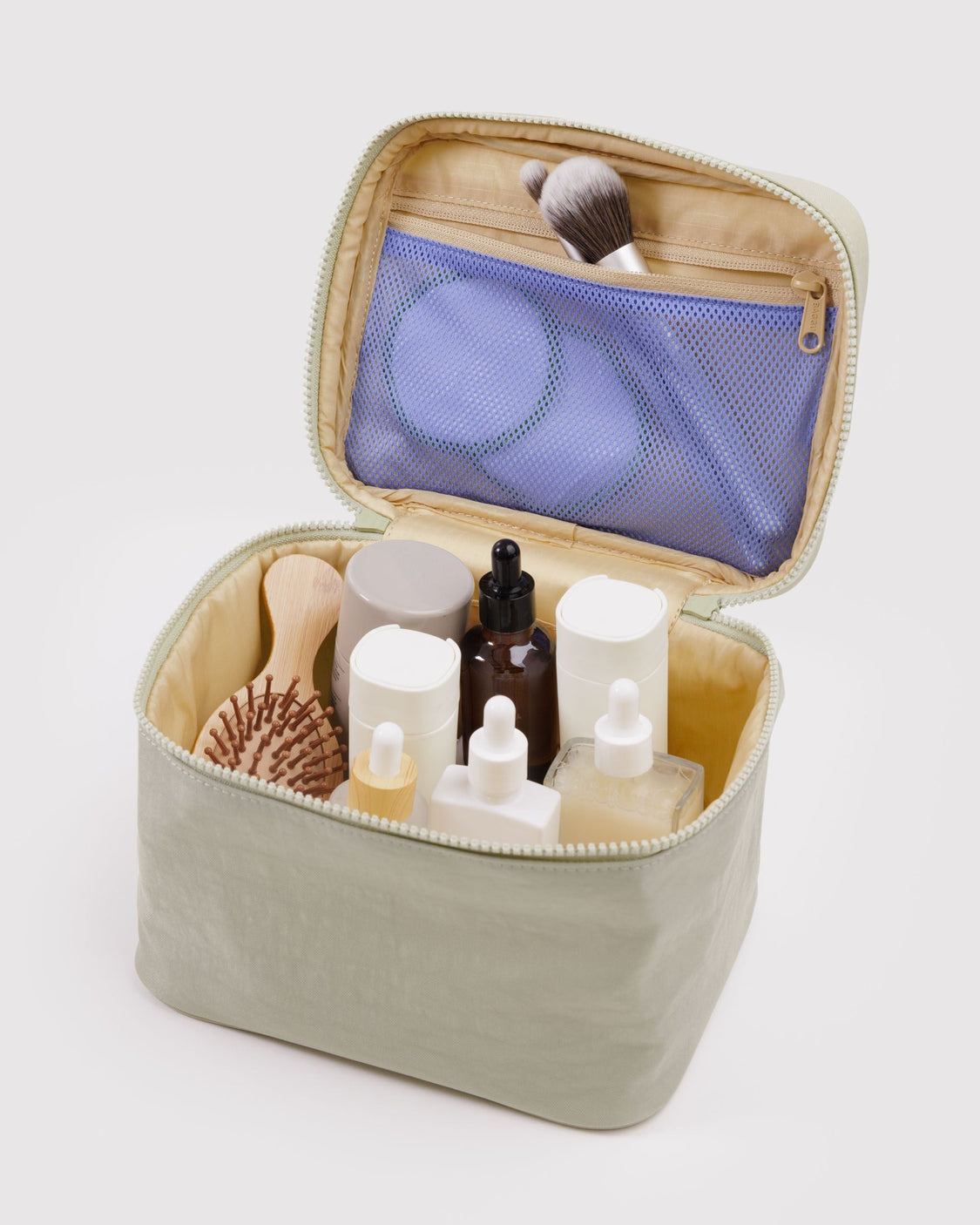 Large Cosmetic Case - Celadon - Premium Utility Pouch